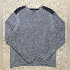 Men's XL KUHL Evader Merino Wool Organic Cotton Technicol Hybrid Sweater